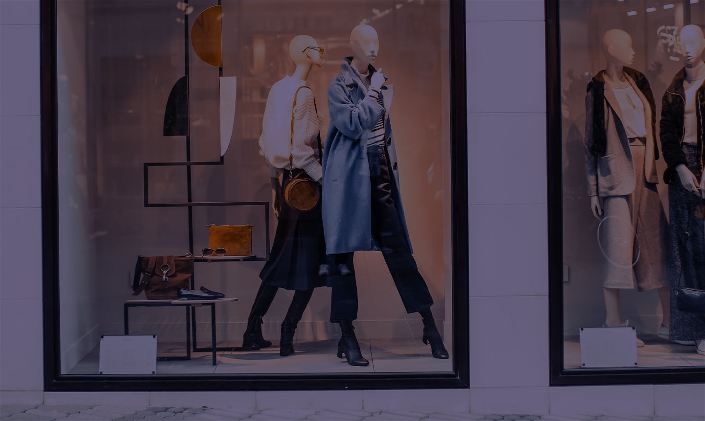 A storefront window.