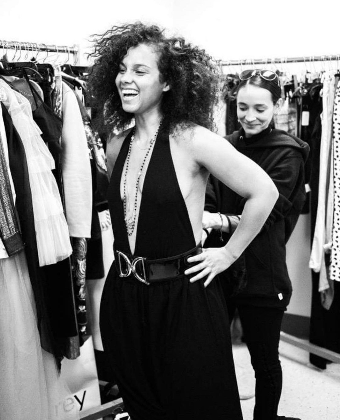 Danielle and Alicia Keys