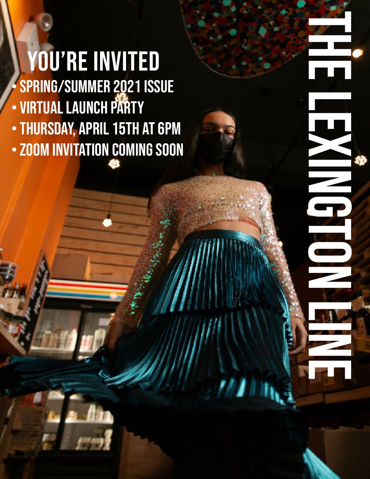 Lexington Line launch party invitation