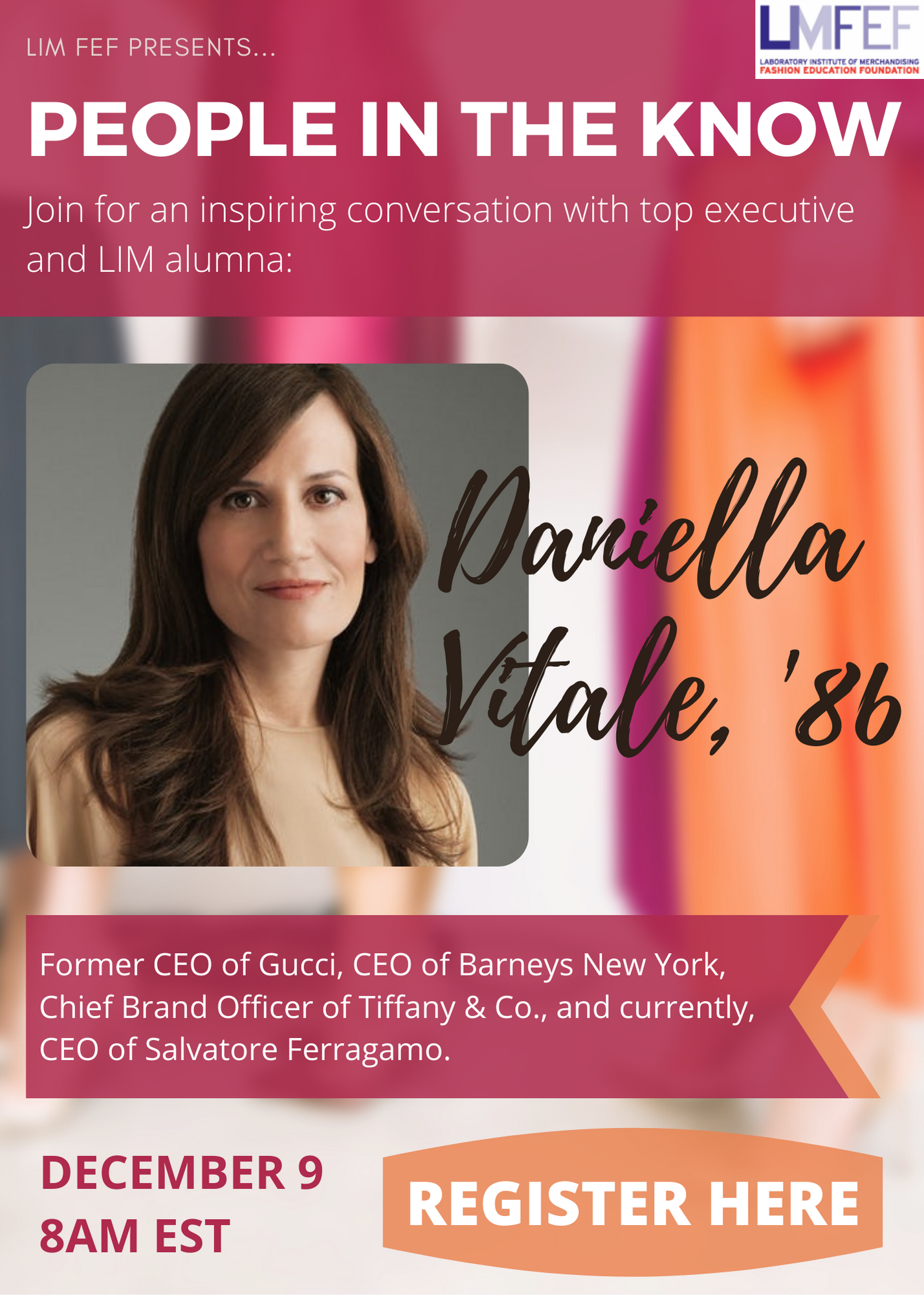 Daniella Vitale people in the know poster