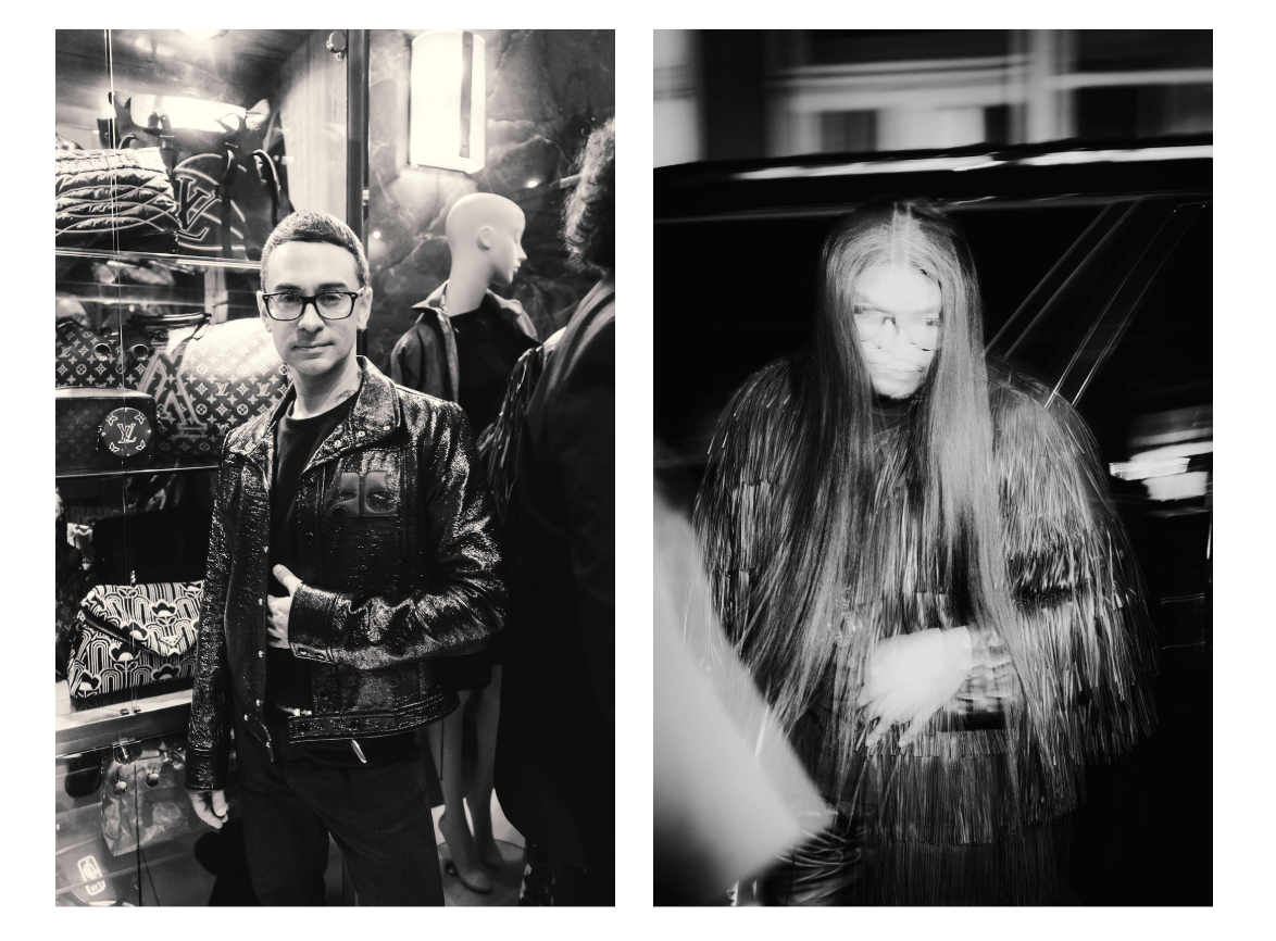 Attendees at the What Goes Around Comes Around NYFW party