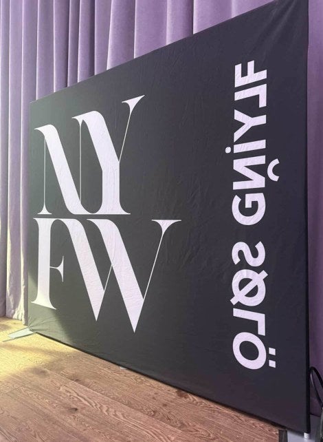 NYFW signage