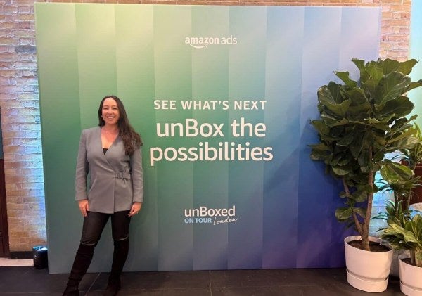 Annalie at Amazon offices