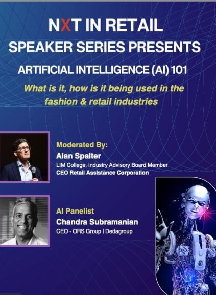 Nxt in retail AI event poster