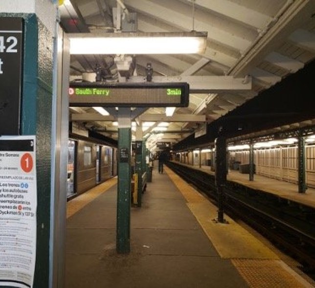 NYC Subway Platform 