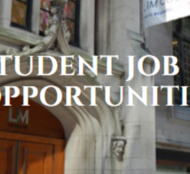 Student Job Opportunities 