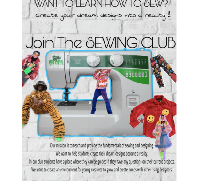 Sewing Club Poster