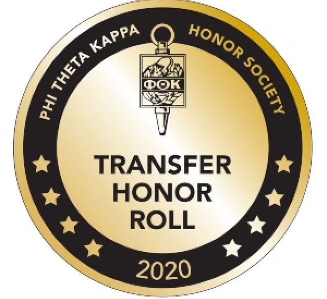 Phi Theta Kappa Transfer Honor Roll