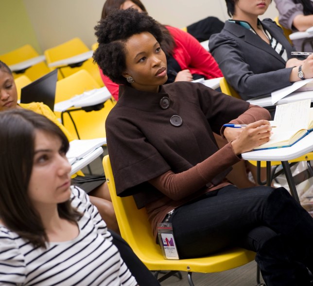 students in classroom