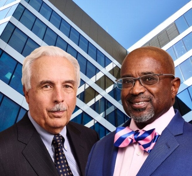 two men's headshots, medium closeup