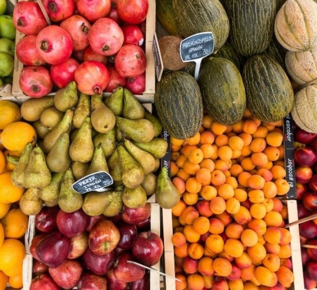 Produce at Indian grocery