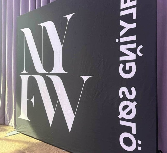 NYFW signage