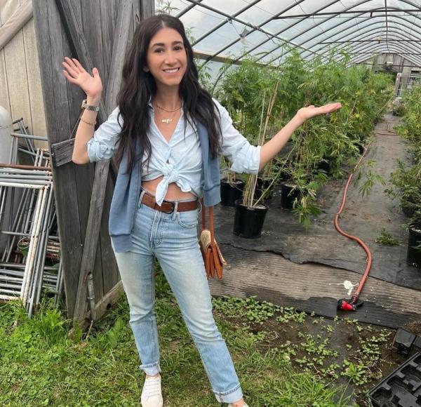 Laura Matlin cannabis greenhouse