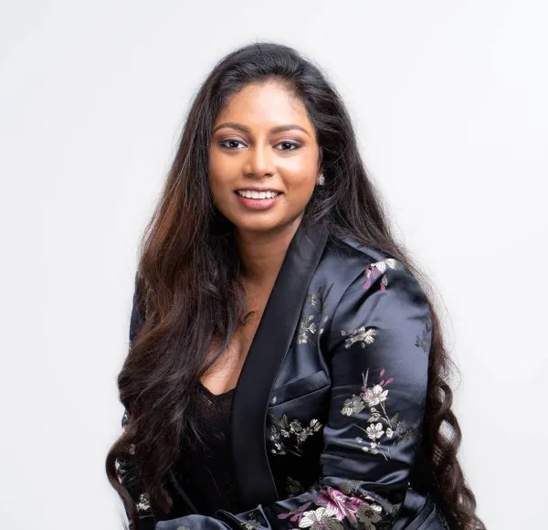 Mahesha DeSilva professional headshot, medium shot