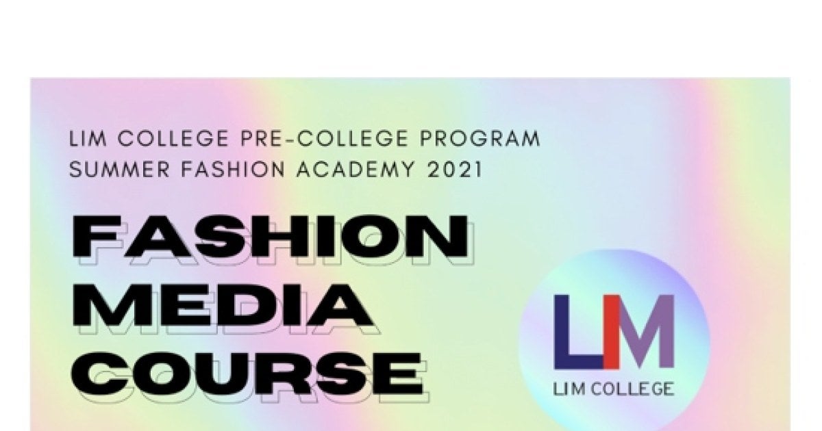 Summer Fashion Academy Fashion Media Course LIM College