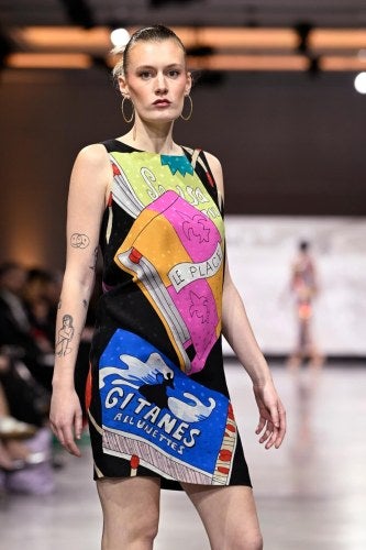 2025 Fashion Show, model on runway