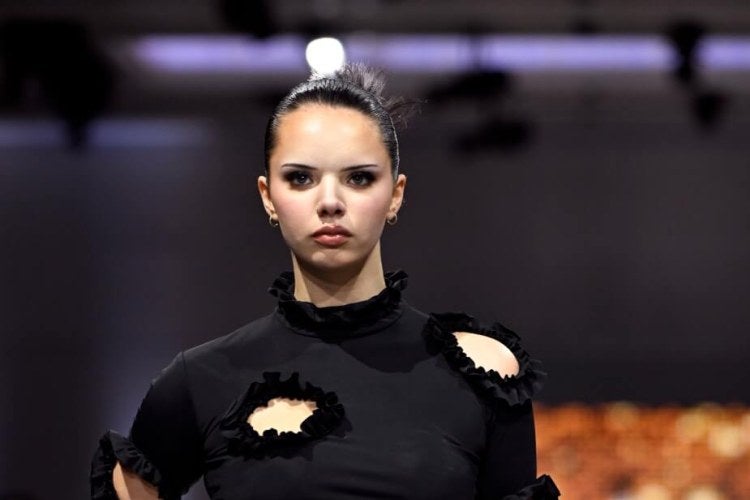 2025 Fashion Show, model on runway