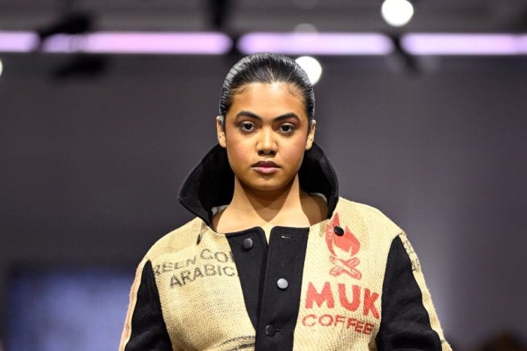 2025 Fashion Show, model on runway