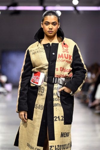 2025 Fashion Show, model on runway