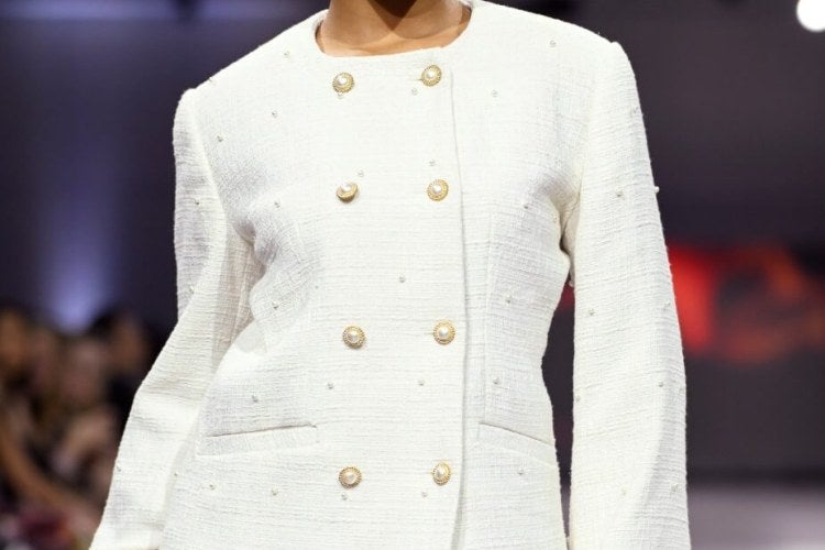 2025 Fashion Show, model on runway