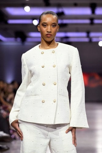 2025 Fashion Show, model on runway