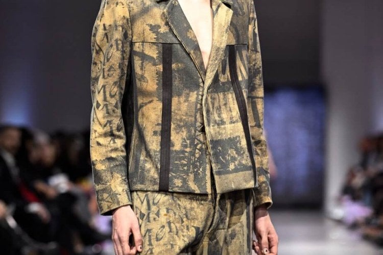 2025 Fashion Show, model on runway