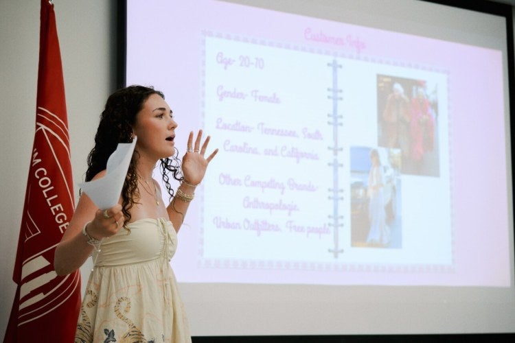 Fashion Academy fashion merchandising class